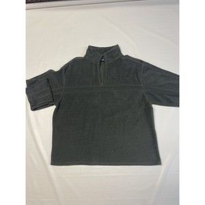Bugle Boy Sweater Adult Extra Large Green Quarter Zip Casual Mens Large Green